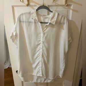 BeachLunchLounge White XL Short-Sleeve Button-Up